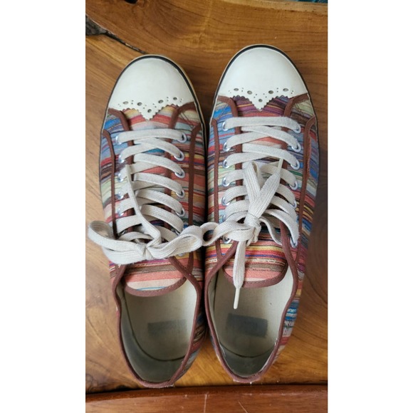 Paul Smith Men Shoes Multicolor Signature Striped Like New main image 7